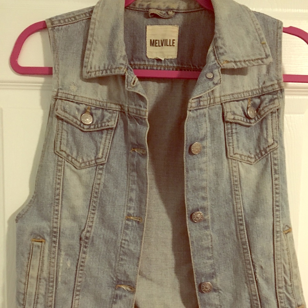 Brandy Melville Denim Vest